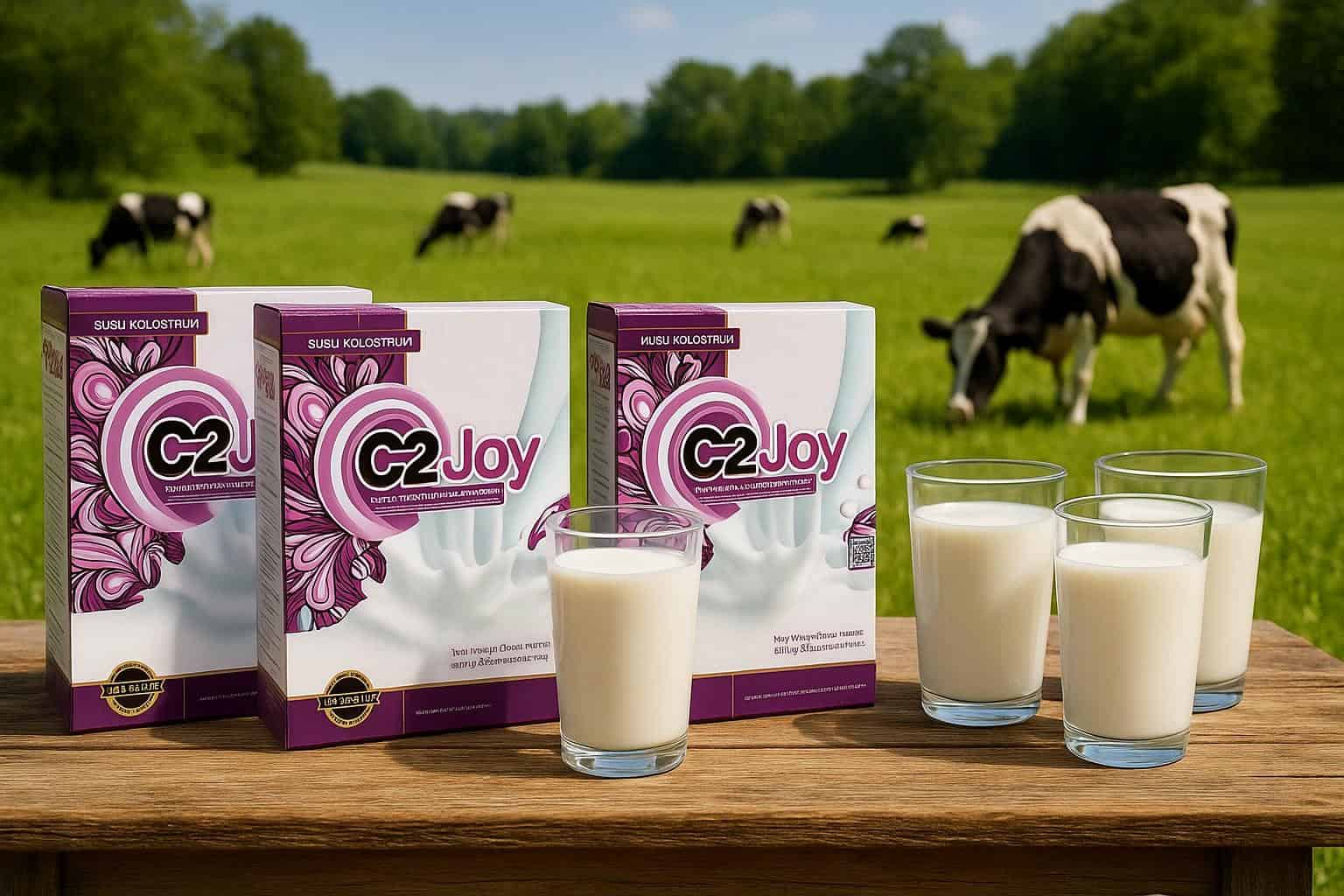 C2Joy dan Colever - Suplemen kolostrum untuk warga emas